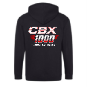 CBX 1000 Inline Six Legend Black Zipped Hoodie